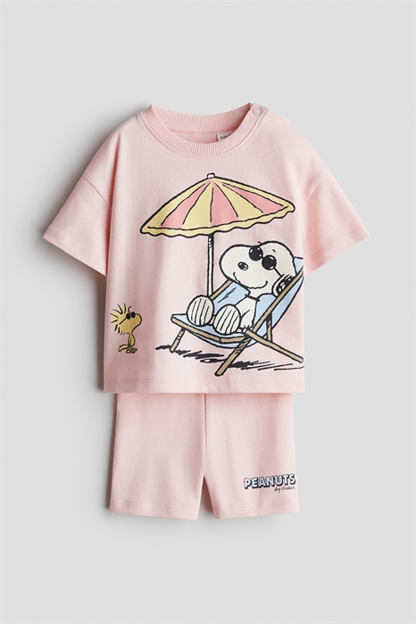 Комплект из 2 частей из хлопка с принтом 1265913009 - Фото 13579179