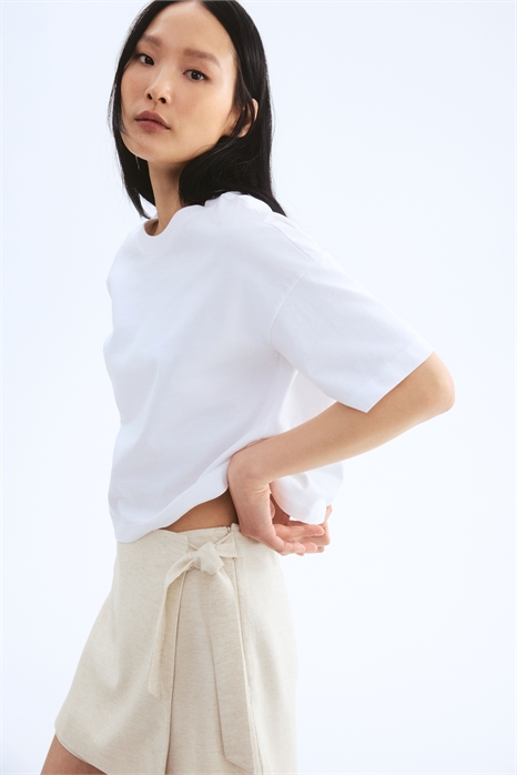 Шорты из льняной смеси 1277893002 - Фото 13580307