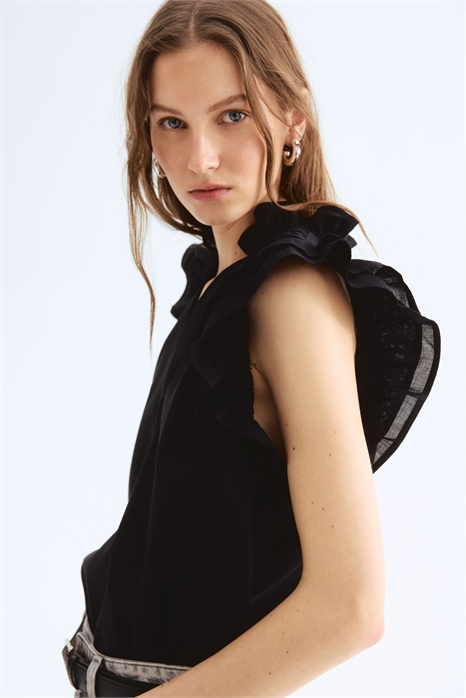 Блузка с оборками 1280449003 - Фото 13580419