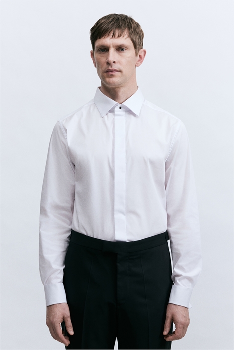 Рубашка-смокинг Slim Fit 1288849001 - Фото 13581648