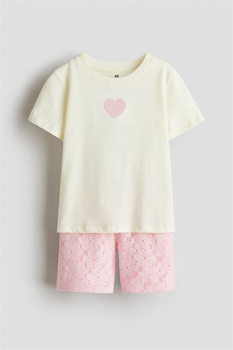 Комплект из двух частей - топа и шорт 1304980002 - Фото 13582026