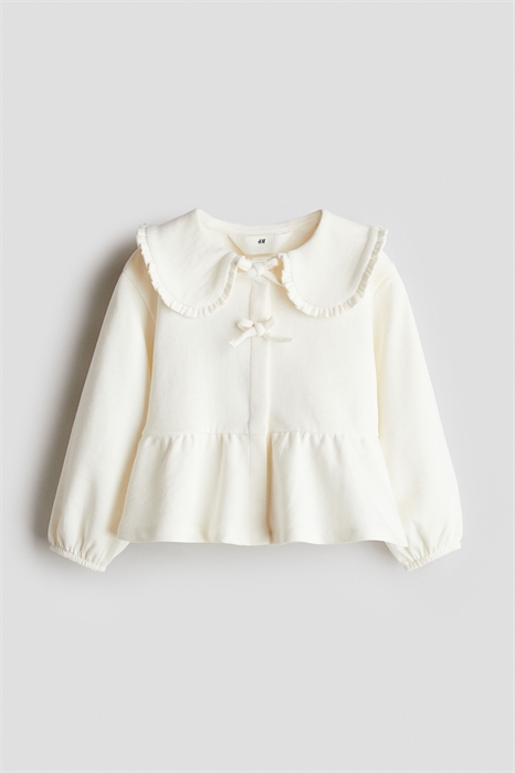 Кардиган с воротником-пеплумом 1286189002 - Фото 13583772