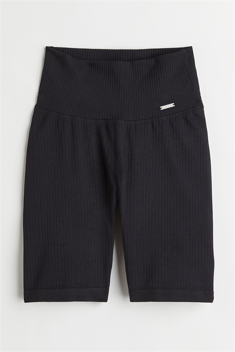 Бесшовные велосипедки в рубчик 1072842002 - Фото 13584270