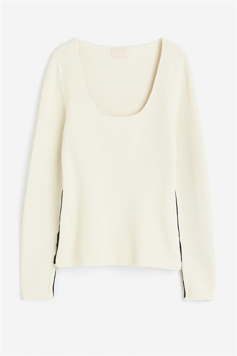 Топ из трикотажа в рубчик 1218188003 - Фото 13589694