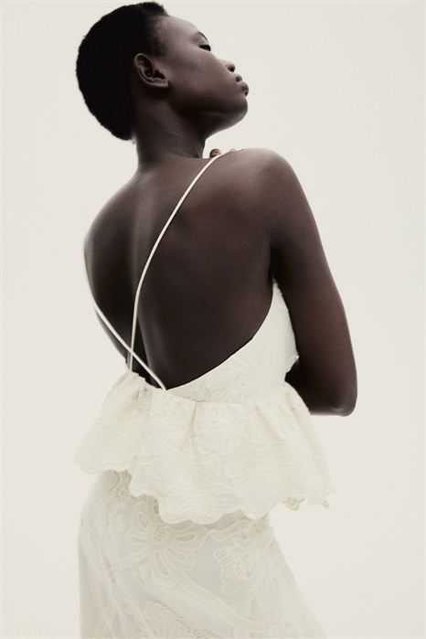 Топ-пеплум с вышивкой 1273382001 - Фото 13590795