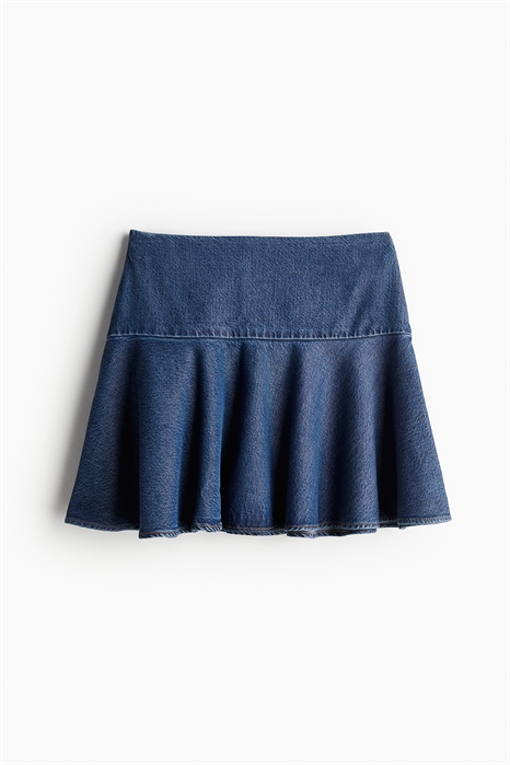 Расклешенная юбка мини 1218260003 - Фото 13590970