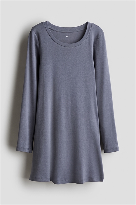 Платье из джерси с длинными рукавами 1241313002 - Фото 13591076