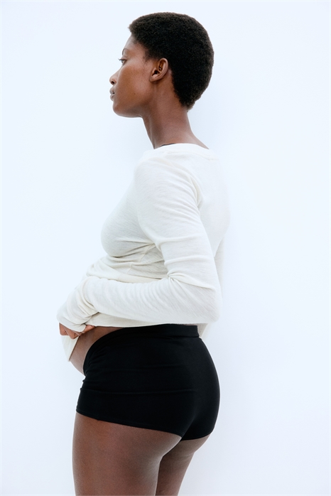 Трусы-шортики из хлопка MAMA в количестве 3 штук 1272234001 - Фото 13591268