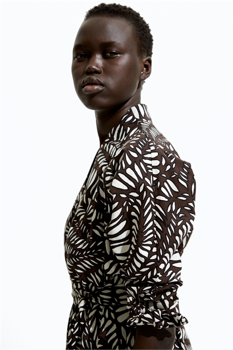 Платье-рубашка с завязывающимся поясом 1284366001 - Фото 13592134