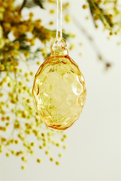 Набор из двух стеклянных пасхальных украшений 1261191004 - Фото 13593433