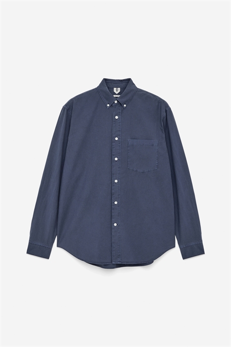 Расслабленная оксфордская рубашка 1268501003 - Фото 13594319