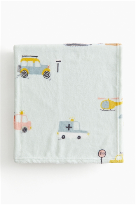 Одеяло из узорчатого флиса 0995539007 - Фото 13594475