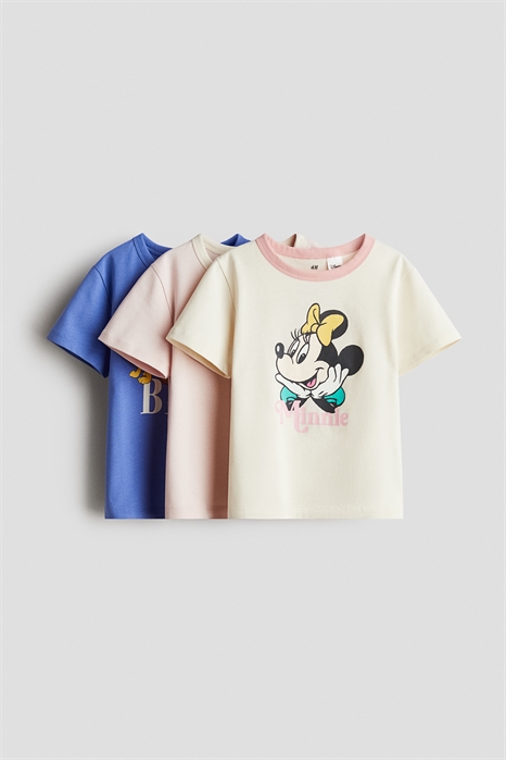 Футболка с принтом из трикотажа, 3 шт 0937175058 - Фото 13595500