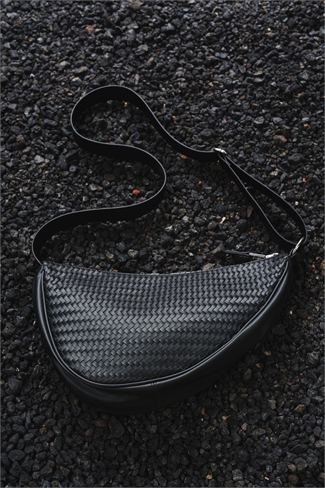 Плетеная сумка кроссбоди 1265314001 - Фото 13596334