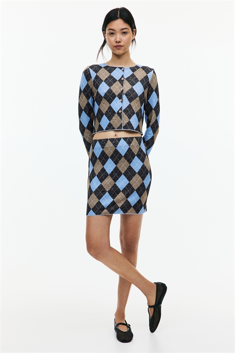 Мини-юбка из тонкого трикотажа 1287394001 - Фото 13597909