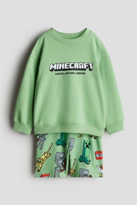 Комплект из 2 частей с принтом в виде толстовки 1117474017 - Фото 13598385