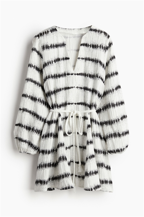 Платье с воздушными рукавами на завязках 1224180004 - Фото 13598486