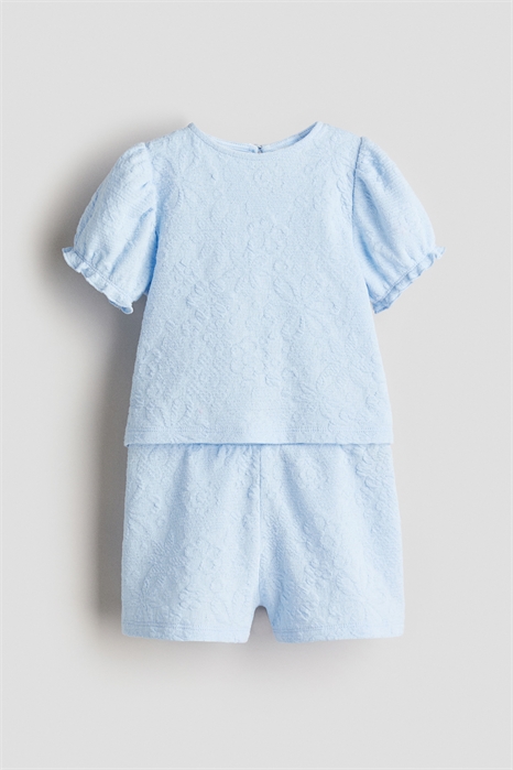 Футболка и шорты из трикотажа-жаккард 1304974001 - Фото 13598900