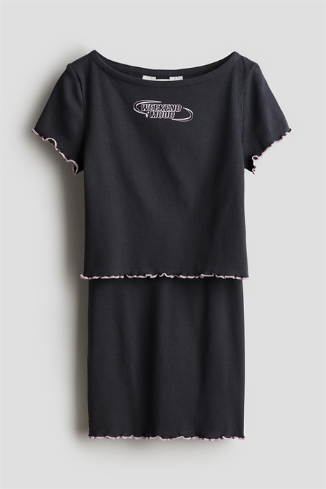 Комплект из 2 частей из ребристого трикотажа 1241887002 - Фото 13599149