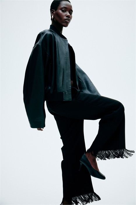 Брюки с обтрепанным краем 1267645001 - Фото 13600839