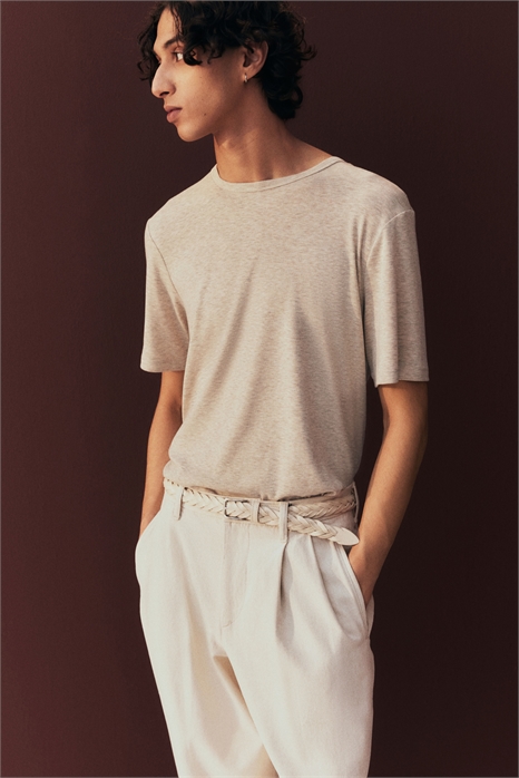 Футболка Regular Fit из смеси лиоцелла 1276904001 - Фото 13602109