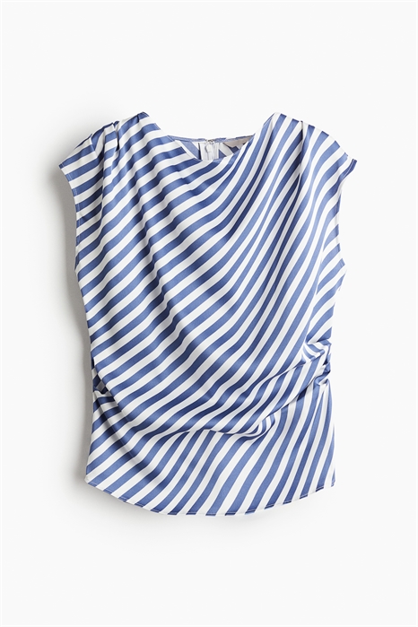 Топ из драпированного атласа 1229817001 - Фото 13602333