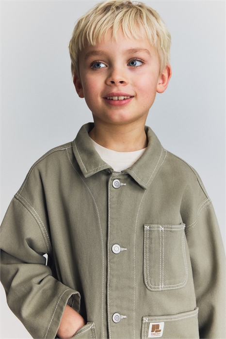 Рубашка из хлопковой саржи 1269815002 - Фото 13602645