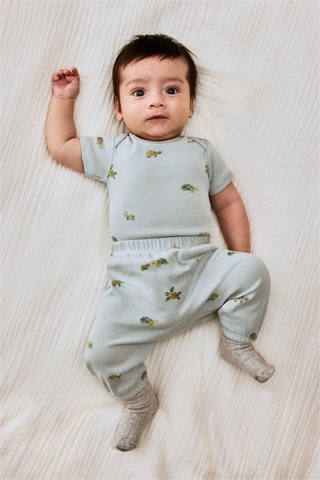 Комплект из 2 частей из хлопкового джерси 1221967004 - Фото 13603799