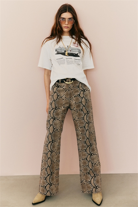 Футболка оверсайз с принтом 1257580002 - Фото 13605103