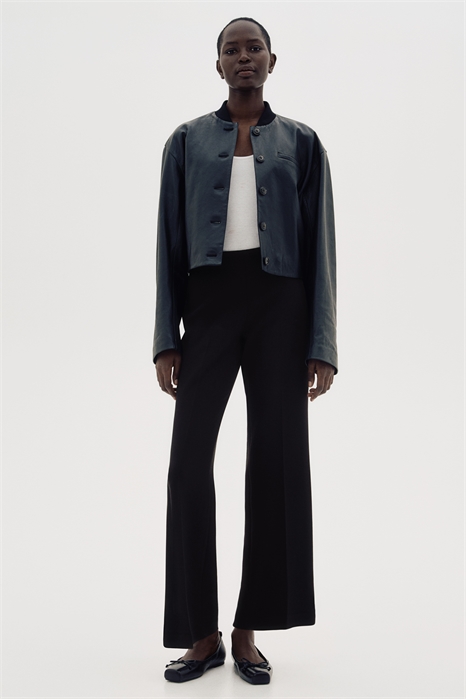 Расклешенные брюки со складками 1266356001 - Фото 13605171