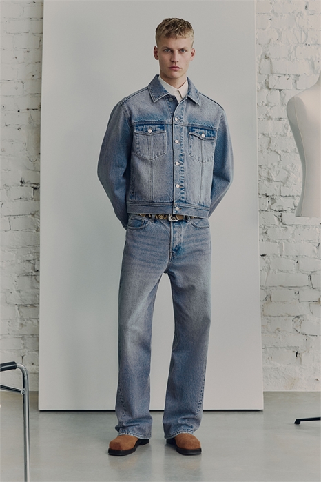 Свободные витые джинсы 1272770001 - Фото 13605201