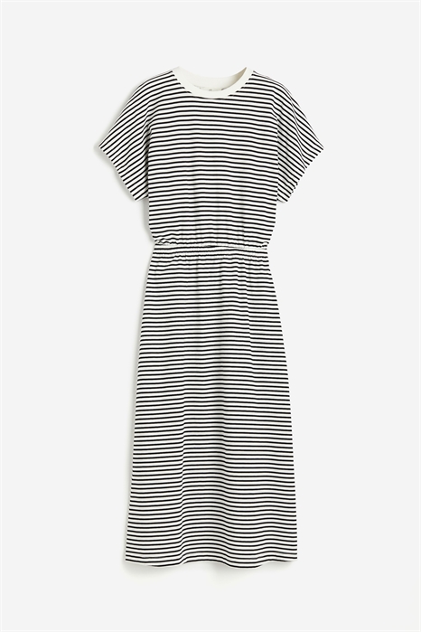 Платье из джерси с завязанной талией 1140183008 - Фото 13605777