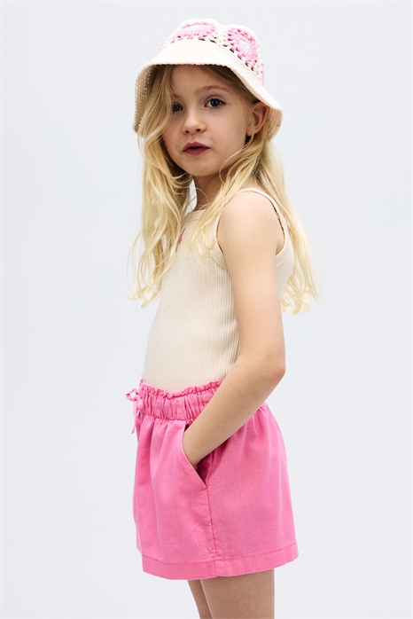 Шорты из льняного бленда 1213790014 - Фото 13607939