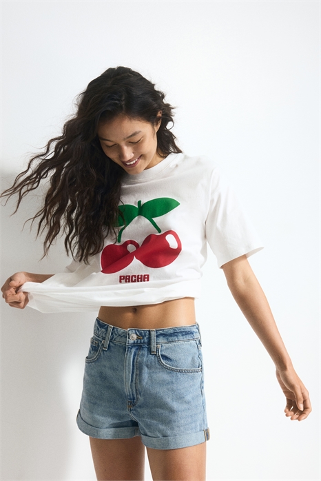 Высокие джинсовые шорты 1267162004 - Фото 13608385