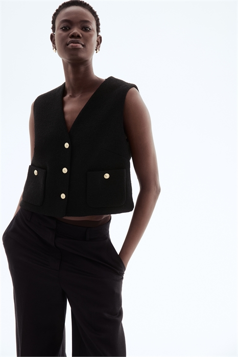 Жилет из букле 1273463004 - Фото 13608526