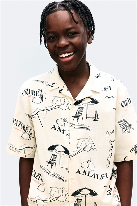 Хлопковая курортная рубашка 1274219001 - Фото 13608573