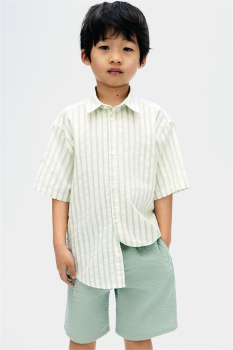 Шорты из хлопкового трикотажа 1276719004 - Фото 13608788