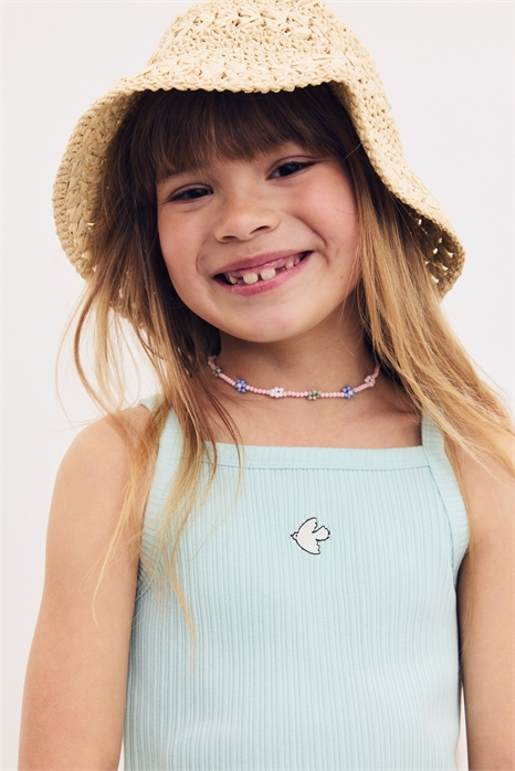 Топ на бретельках с вышивкой 1282319002 - Фото 13609094