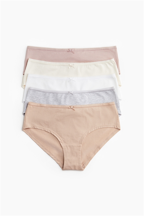Хлопковые трусы-хипстеры в упаковке из 5 штук 1283879001 - Фото 13609243