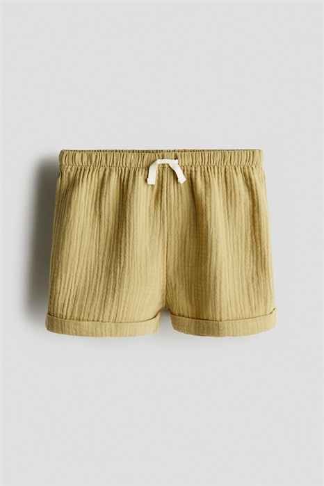 Шорты из хлопкового муслина 1284829002 - Фото 13609371