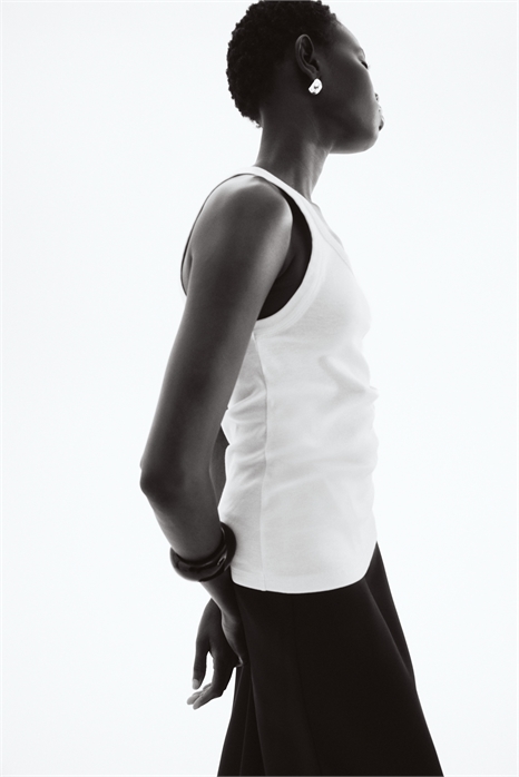 Жилет из хлопка пима 1286532001 - Фото 13609510