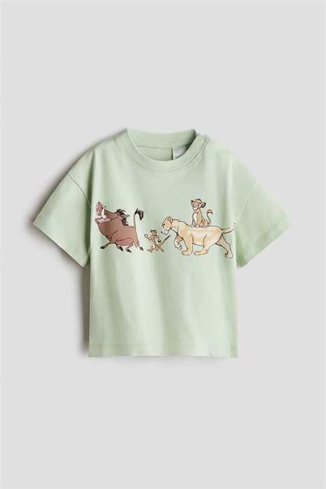 Футболка из хлопка с принтом 1263213009 - Фото 13610107