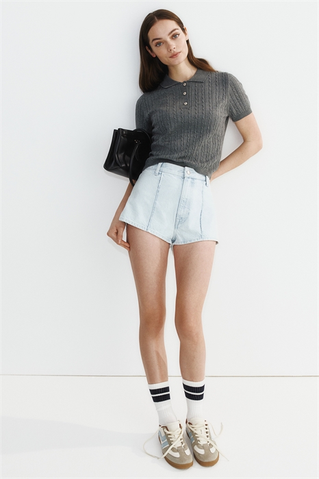 Рубашка поло из трикотажа с рисунком 1290968001 - Фото 13610667