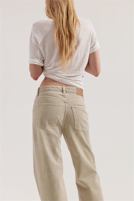 Широкие ультравысокие джинсы 1222670018 - Фото 13610822