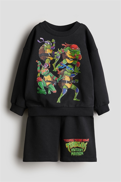 Комплект из 2 частей с принтом в виде толстовки 1117474011 - Фото 13611615