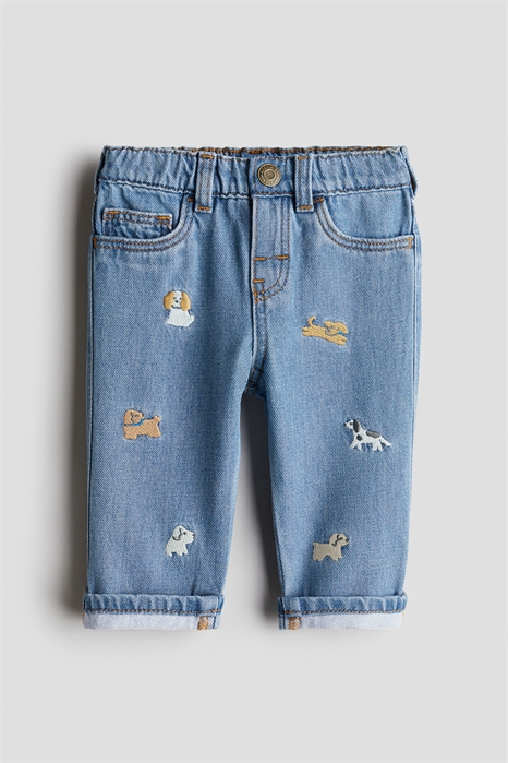 Джинсы с вышивкой 1268387006 - Фото 13612936