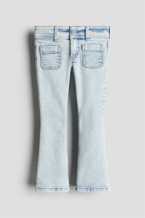 Джинсы с расклешенными штанинами из суперстрейча 1170884013 - Фото 13613524