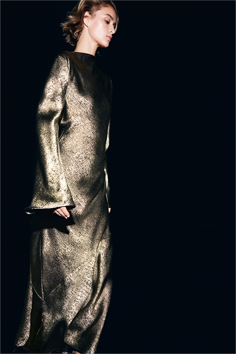 Атласное платье с открытой спиной 1262466002 - Фото 13614327