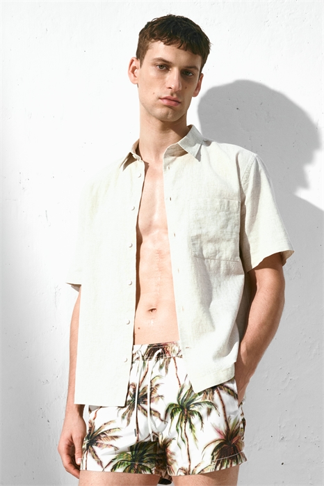 Узорчатые плавательные шорты 1269264001 - Фото 13614951