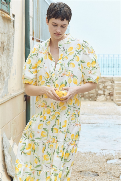 Длинное хлопковое платье 1275645003 - Фото 13616885